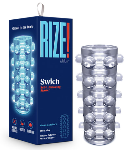 Rize Swich Self Lubricating Clear Stroker Compact Travel Strokers - Manual