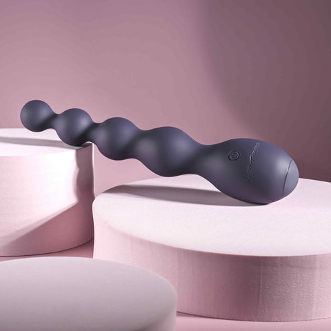 Zero Tolerance RUMPY BUMPY 17.5 cm USB Vibrating Anal Beads > Anal Range > Anal Beads