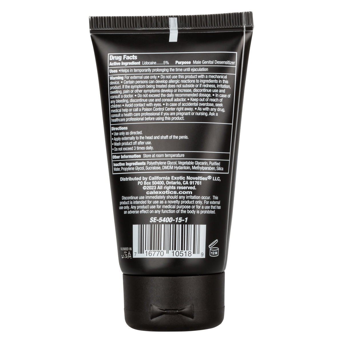 Peak Desensitizing Cream 2 Oz for Extended Intimacy Moments Default Title ENHANCERS