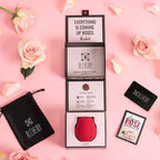 Alchemy Rosebud (Red) – Luxury Air Pulse Massager Red > Sex Toys For Ladies > Rose Stimulators