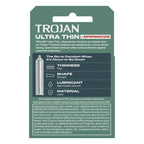 Trojan Ultra Thin Armor Spermicidal Condoms - 3 Pack > Essentials > Condoms