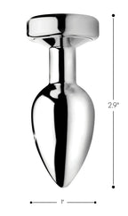 Light Up Small Anal Plug – 2.9 Inch Weighted Anal Plug with LED Lights > Anal Range > Butt Plugs