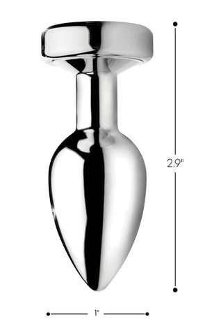 Light Up Small Anal Plug with 3 LED Light Patterns for Adults Butt Plugs