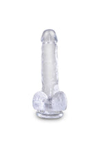 King Cock Clear 7 Inch With Balls – Realistic Clear Dildo > Dildos > Realistic Dildos