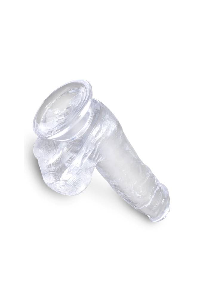 King Cock Clear 7 Inch With Balls – Realistic Clear Dildo > Dildos > Realistic Dildos