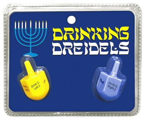 Drinking Dreidels Holiday Game – Fast-Paced Drinking Game > Novelties > Games