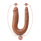 Dr. Skin Mini Double Dong – Soft Flexible Double Penetration Toy > Dildos > Double Dildos