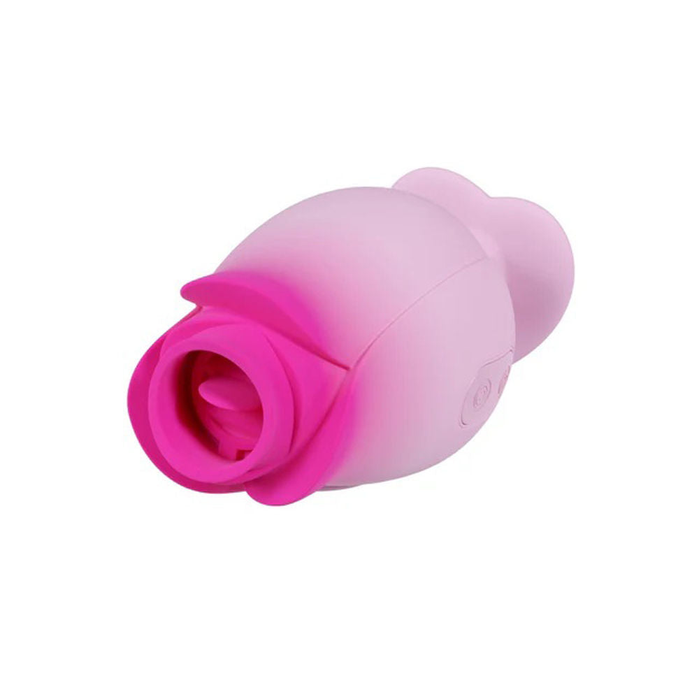 Aria Tulip Trance Wireless Clitoral and Nipple Massager Pink Suction Stimulator