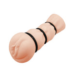 Crazy Bull Pocket Pussy – Realistic Masturbator Sleeve with Ribbed Design and Tightening Rings > Sex Toys For Men > Masturbators > Manual