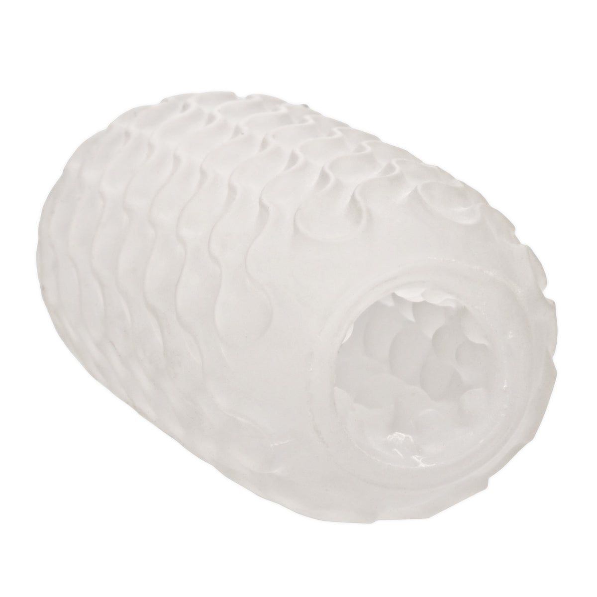 Boundless Reversible Nubby Stroker 4.5 Inch Dual-Texture Clear Compact Male Masturbator > Sex Toys For Men > Masturbators > Manual