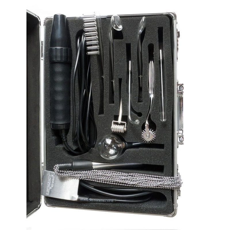 Agent Noir Neon Wand Electrosex Kit for Erotic Play and Bondage E-STIM TOYS