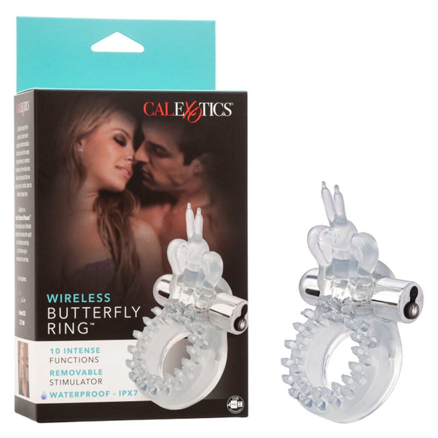 Wireless Butterfly Ring – Waterproof Rechargeable Enhancer Cock Rings Vibrating