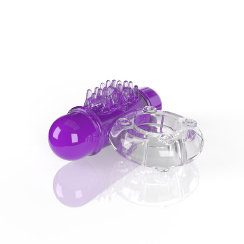 Screaming O 4B OWow Grape – Super-Powered Vibrating Ring Cock Rings Vibrating