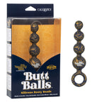 Naughty Bits Butt Balls – Silicone Booty Beads 4.5" Insertable > Anal Range > Anal Beads