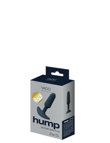 Hump (Black) – Waterproof Silicone Butt Plug Black Butt Plugs