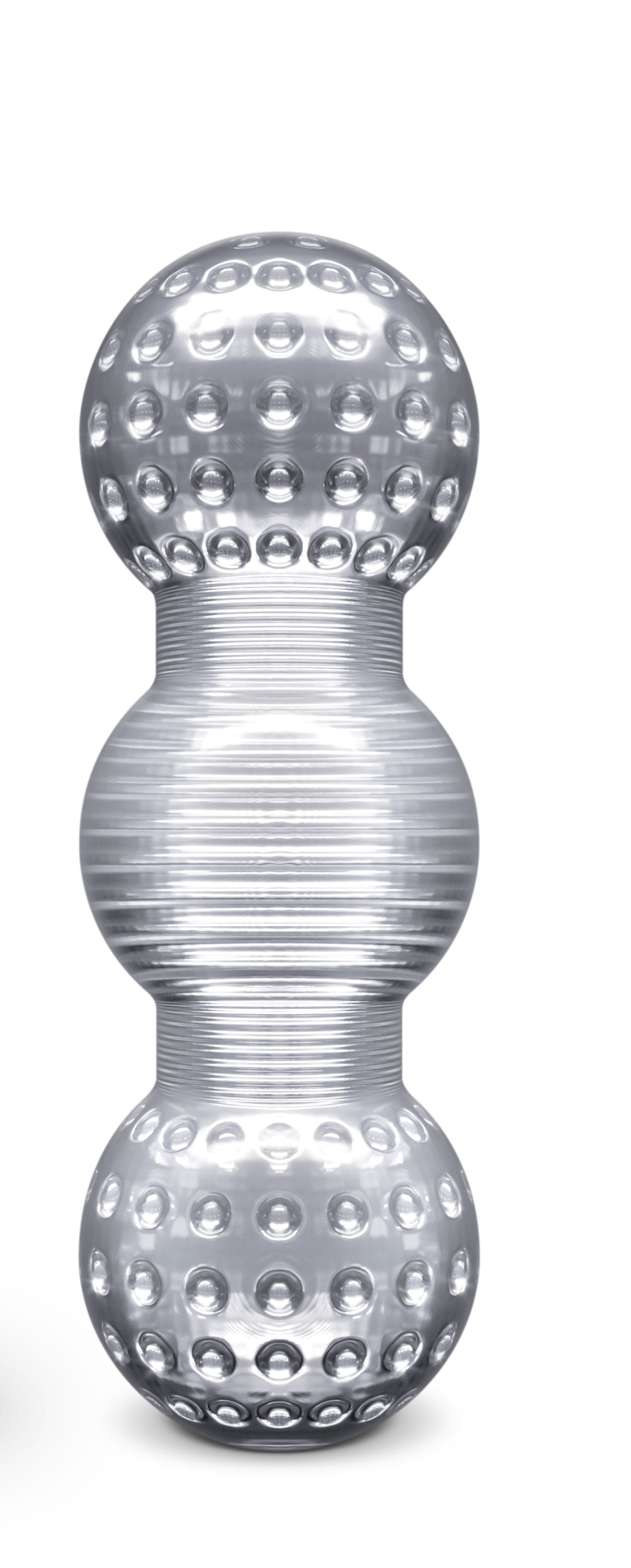 Rize Feelz (Clear) – Textured Sleeve Masturbator Strokers - Manual