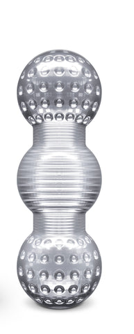 Rize Feelz (Clear) – Textured Sleeve Masturbator Strokers - Manual