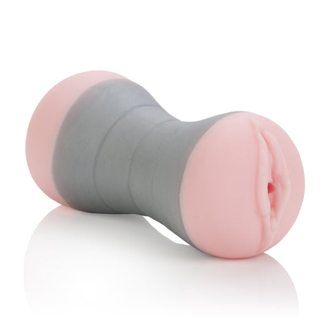 Travel Dual End Masturbator Pussy And Ass 5.5 Inch Sleeve Strokers - Manual