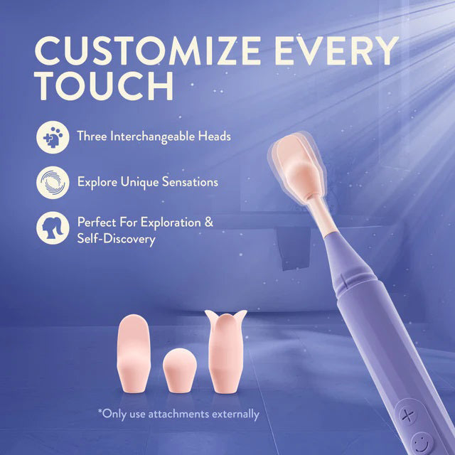 Blush Juno (Purple) – Oscillating Wand Vibrator with 10 Vibration Modes > Vibrators > Ladies > Clitoral Vibrators and Stimulators