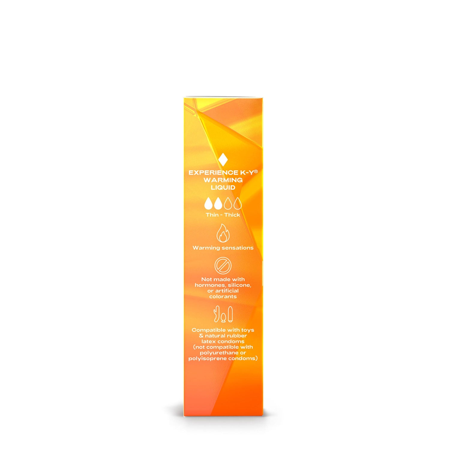 KY Warming Liquid Lubricant 2.5 Oz Water-Based Intimacy Gel Water Based Lube