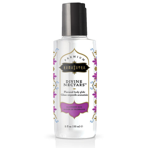 Kama Sutra Divine Nectars Raspberry Kiss Flavored Body Glide Flavoured Lube