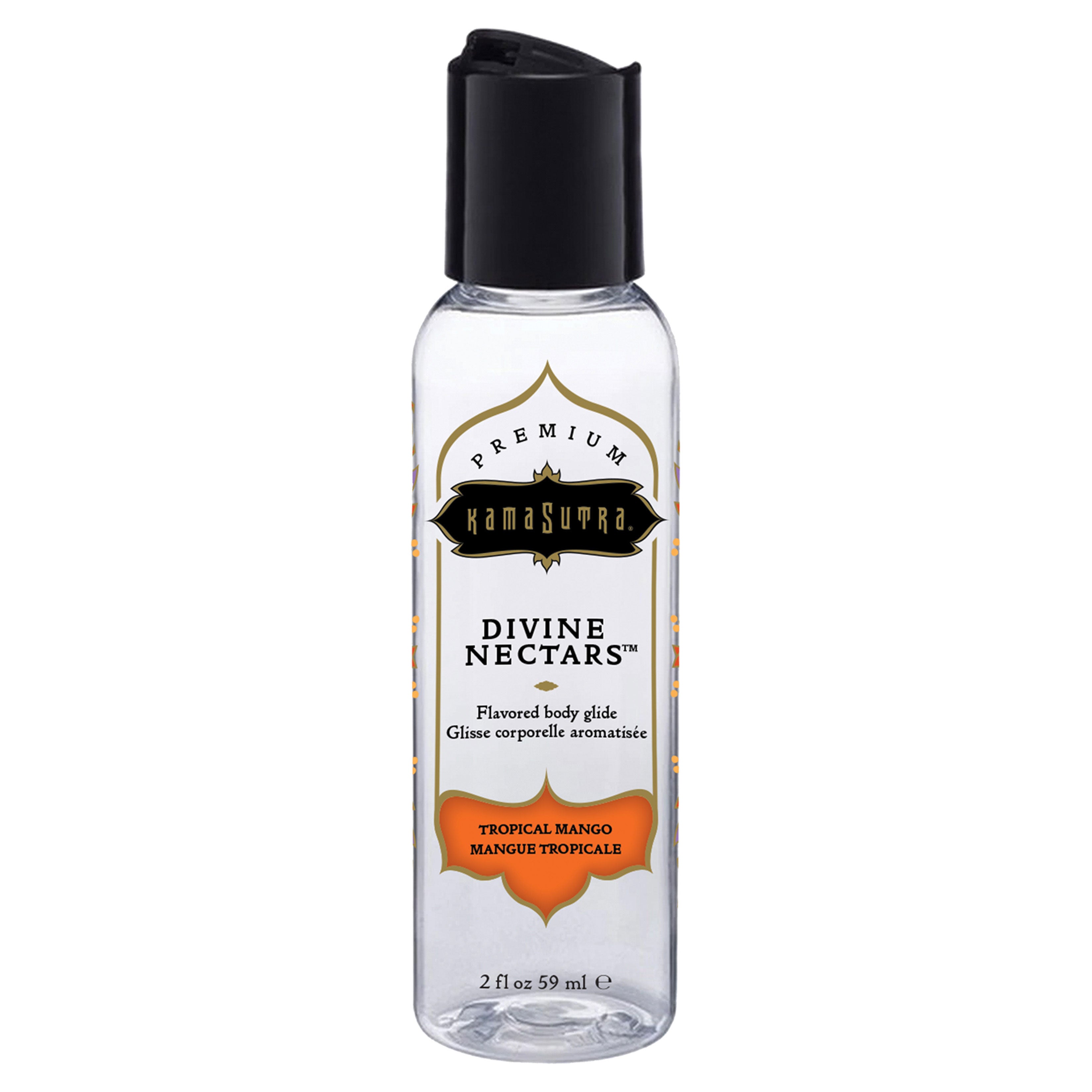 Kama Sutra Divine Nectars Tropical Mango Flavored Body Glide > Lube > Flavoured