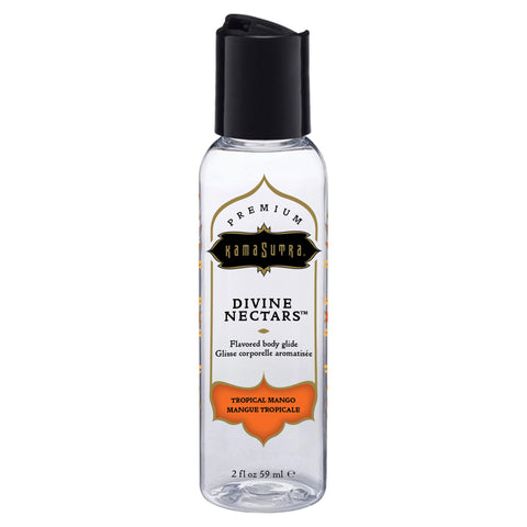 Kama Sutra Divine Nectars Tropical Mango Flavored Body Glide Flavoured Lube