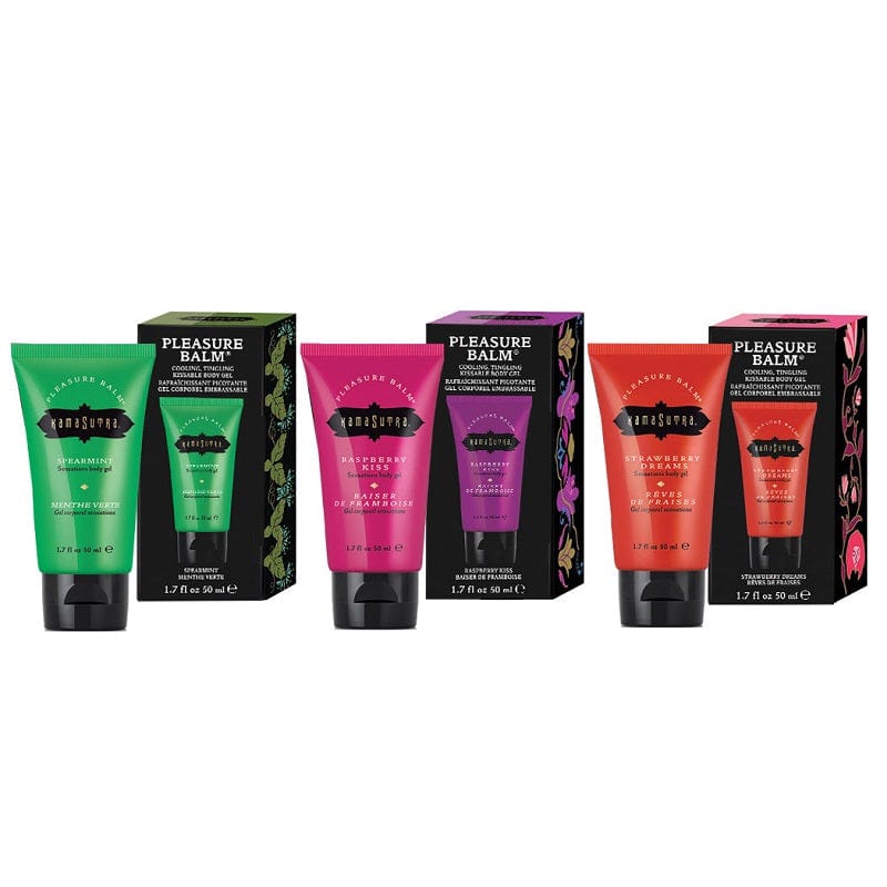 Kama Sutra Raspberry Kiss Pleasure Balm Sensations Gel 1.7 Oz > Sex Toys > Nipple Stimulators