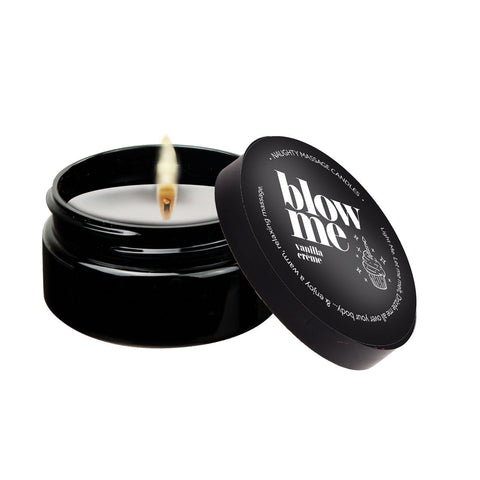 Kama Sutra Vanilla Massage Candle 2 Oz Travel Size USA Made Massage Candles