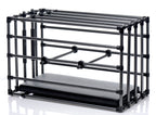 Kennel Adjustable Cage With Padded Board – Metal Bondage Cage > Sex Toys > Sex Furniture
