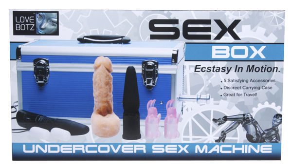 LoveBotz Sex Box Undercover Machine Hands-Free Thrusting Toy Sex Machines