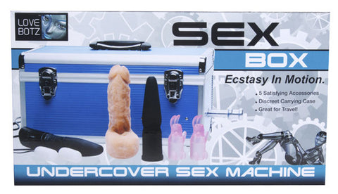 LoveBotz Sex Box Undercover Machine Hands-Free Thrusting Toy Sex Machines