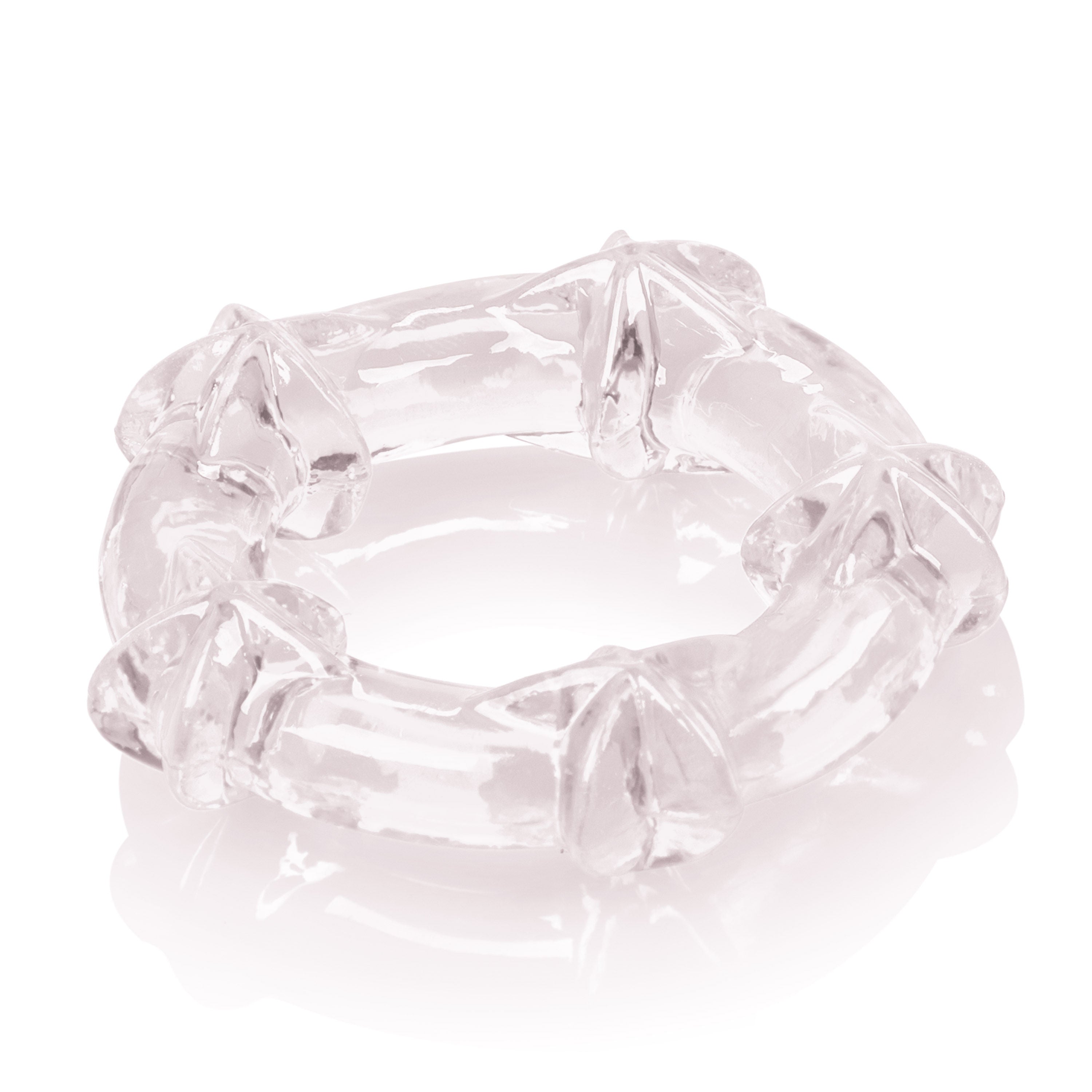 Magic Blue C-Rings Adult Intimacy Toy for Enhanced Performance Clear COCK RING Set