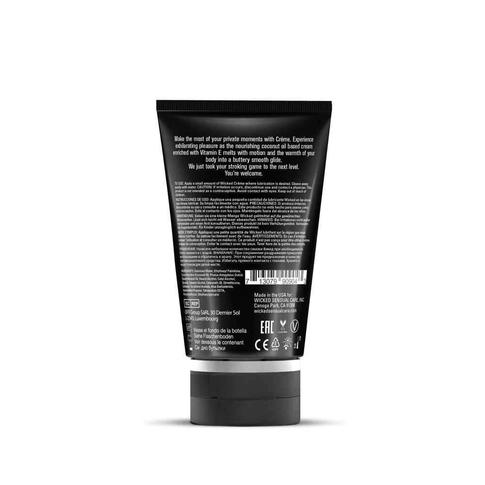 Wicked Creme Masturbation Cream for Men 120 Milliliter 4 Ounce ENHANCERS