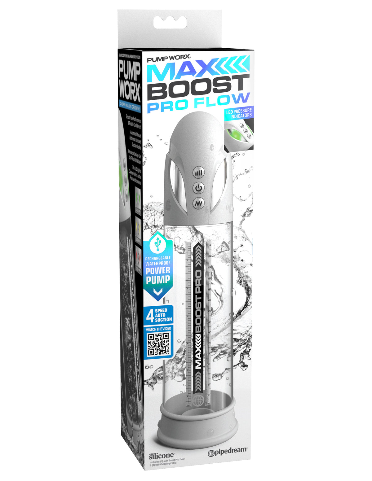 Pump Worx Max Boost Pro Flow Premium Penis Pump > Pumps > Penis Pumps Electric