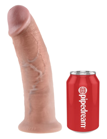 King Cock 10 Inch Realistic Dildo with Powerful Suction Cup Dongs Realistic