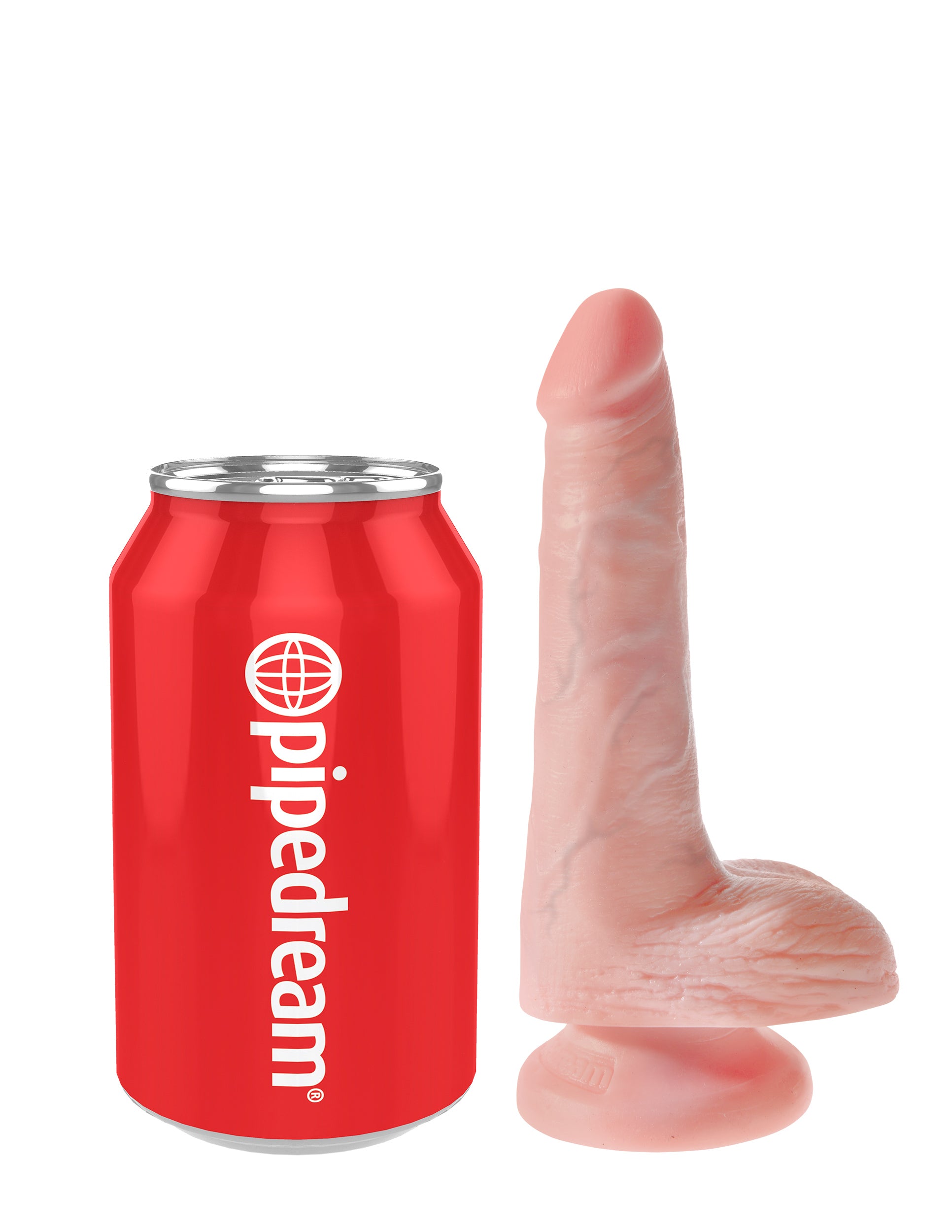 King Cock 6 Inch Realistic Cock with Balls 15.2 cm Dong Dongs Realistic