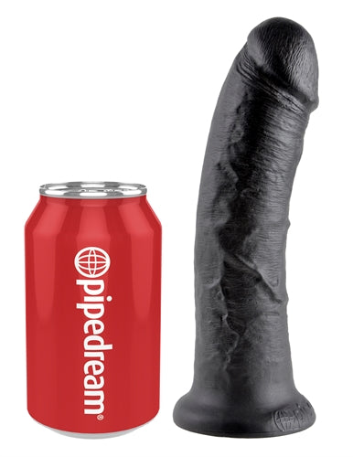 King Cock 8'' Cock - 20.3 cm (8'') Dong Black Dongs Realistic