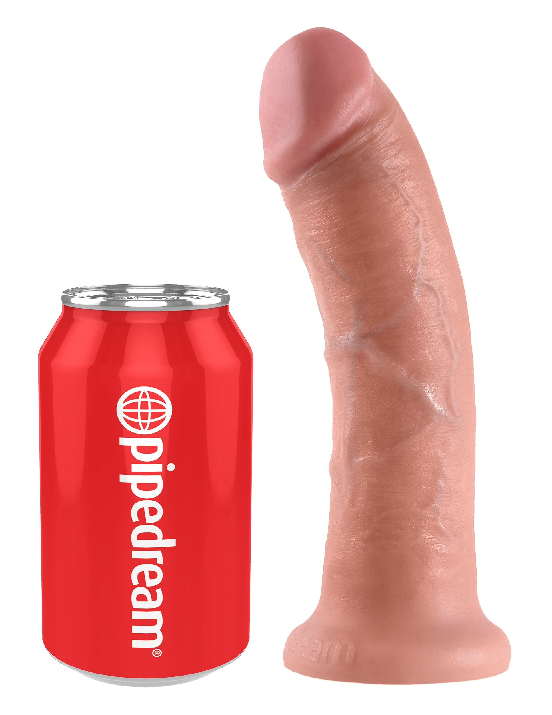 King Cock 8 Inch Realistic Dong 20.3 Centimeters Dongs Realistic