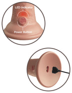 King Cock Elite 6 Inch Vibrating Dual Density Silicone Dildo > Vibrators > Realistic Vibrators