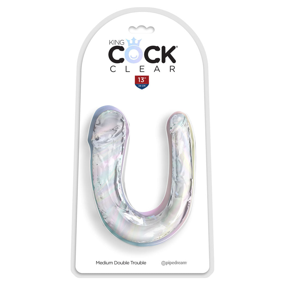 King Cock Medium Double Trouble 33cm Double Dildo > Dildos > Double Dildos