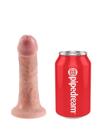 King Cock Strap-On Harness With 6-Inch Realistic Silicone Dong – Strap-On Dildo > Dildos > Strap On Harnesses