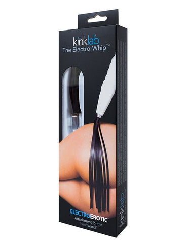 Kinklab Electric Neon Wand Flogger for Adult Intimacy Play E-STIM TOYS
