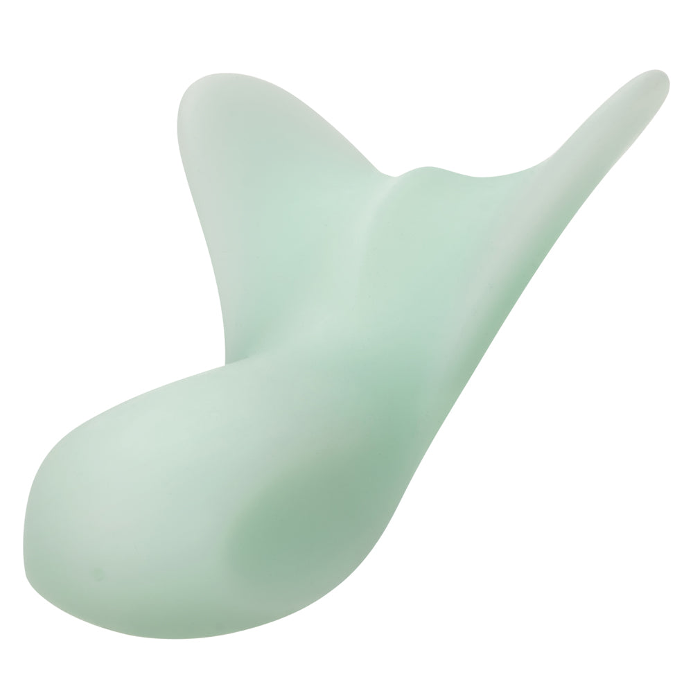 Pacifica Tahiti Full Coverage Massager in Mint Green with 10 Functions, Liquid Silicone, Rechargeable, Waterproof IPX7 > Vibrators > Standard Vibrators