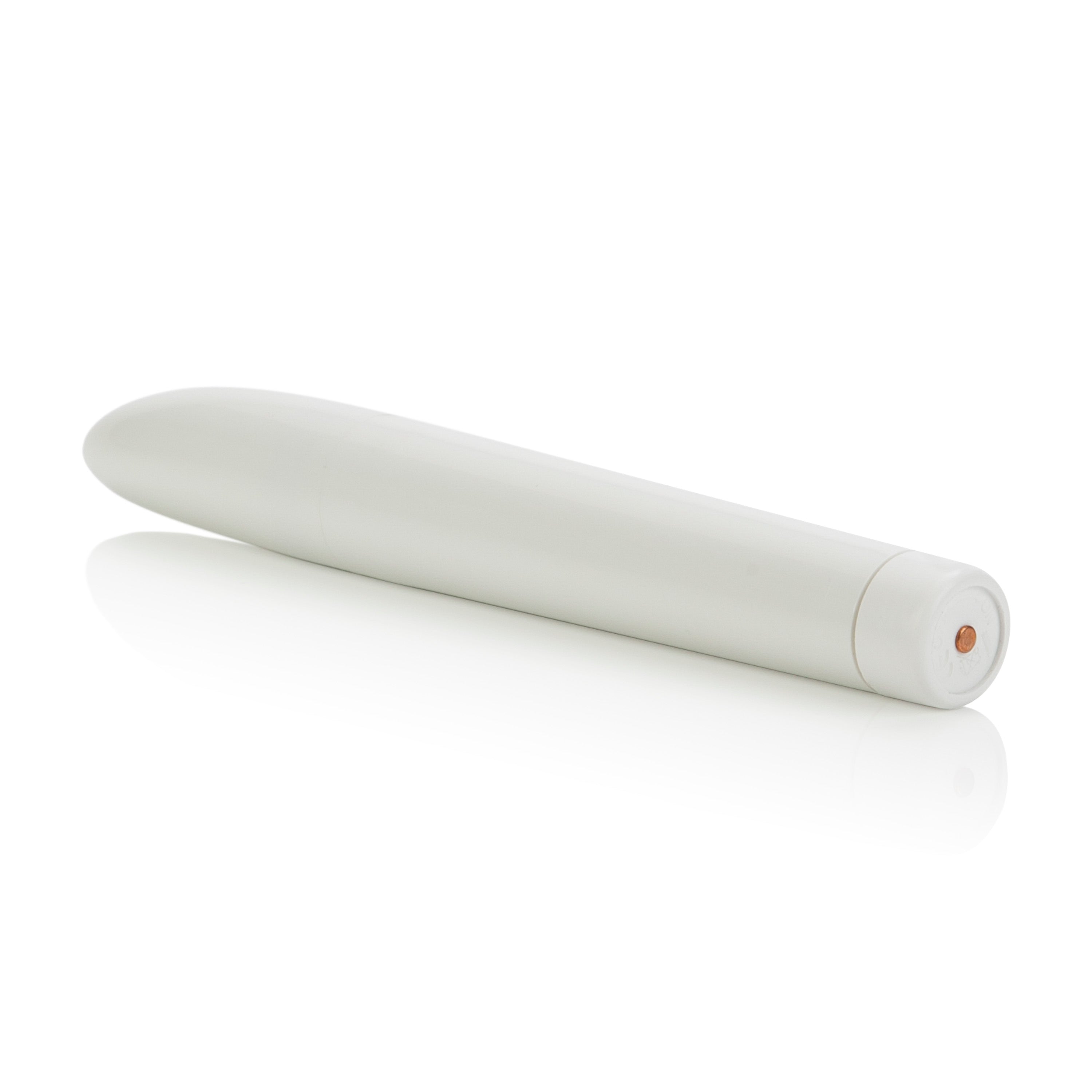 CalExotics Classic Slender White Vibrator Sleek and Powerful Vibrators