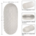 Boundless Reversible Ribbed Stroker – Closed End Textured Design