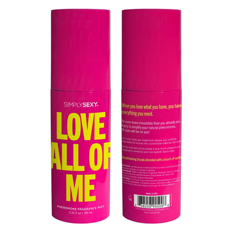 Love All of Me Pheromone Fragrance Mist 3.35 Oz For Adults Default Title Fragrance Mist