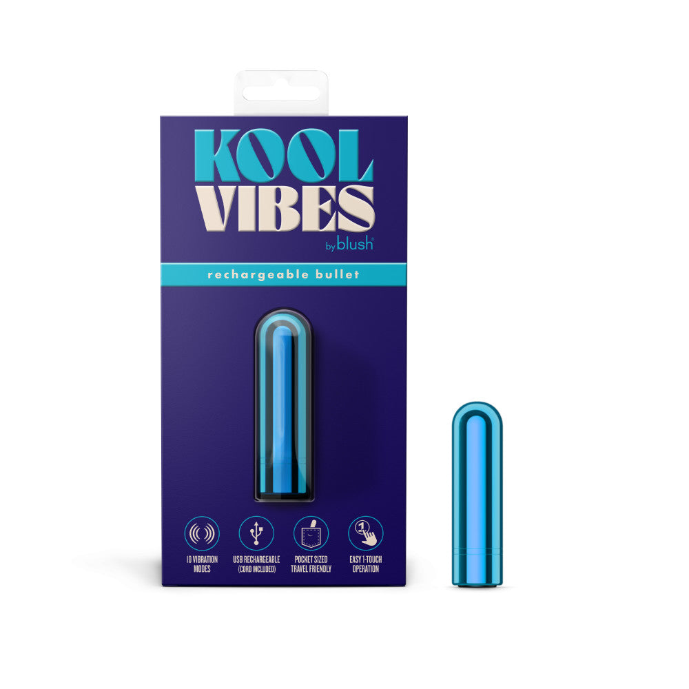 Kool Vibes Mini Bullet Vibrator Blueberry > Vibrators > Mini Vibrators Main image
