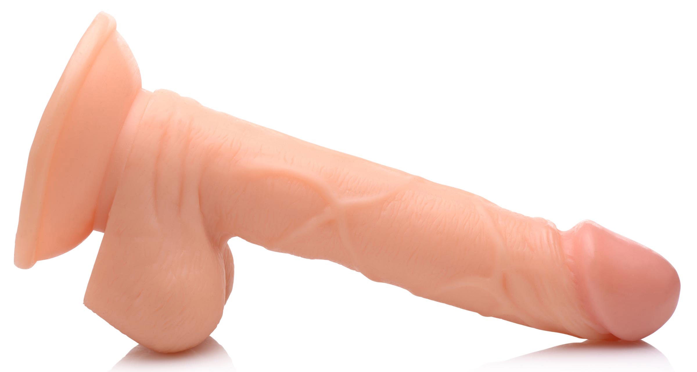 Pop Pecker 6.5 Inch Realistic Dildo with Balls and Suction Base > Dildos > Realistic Dildos