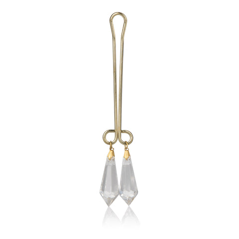 Intmate Play Clitoral Jewelry (Crystals) – Elegant Clitoral Jewelry Clear Body Jewelry (Non Piercing)